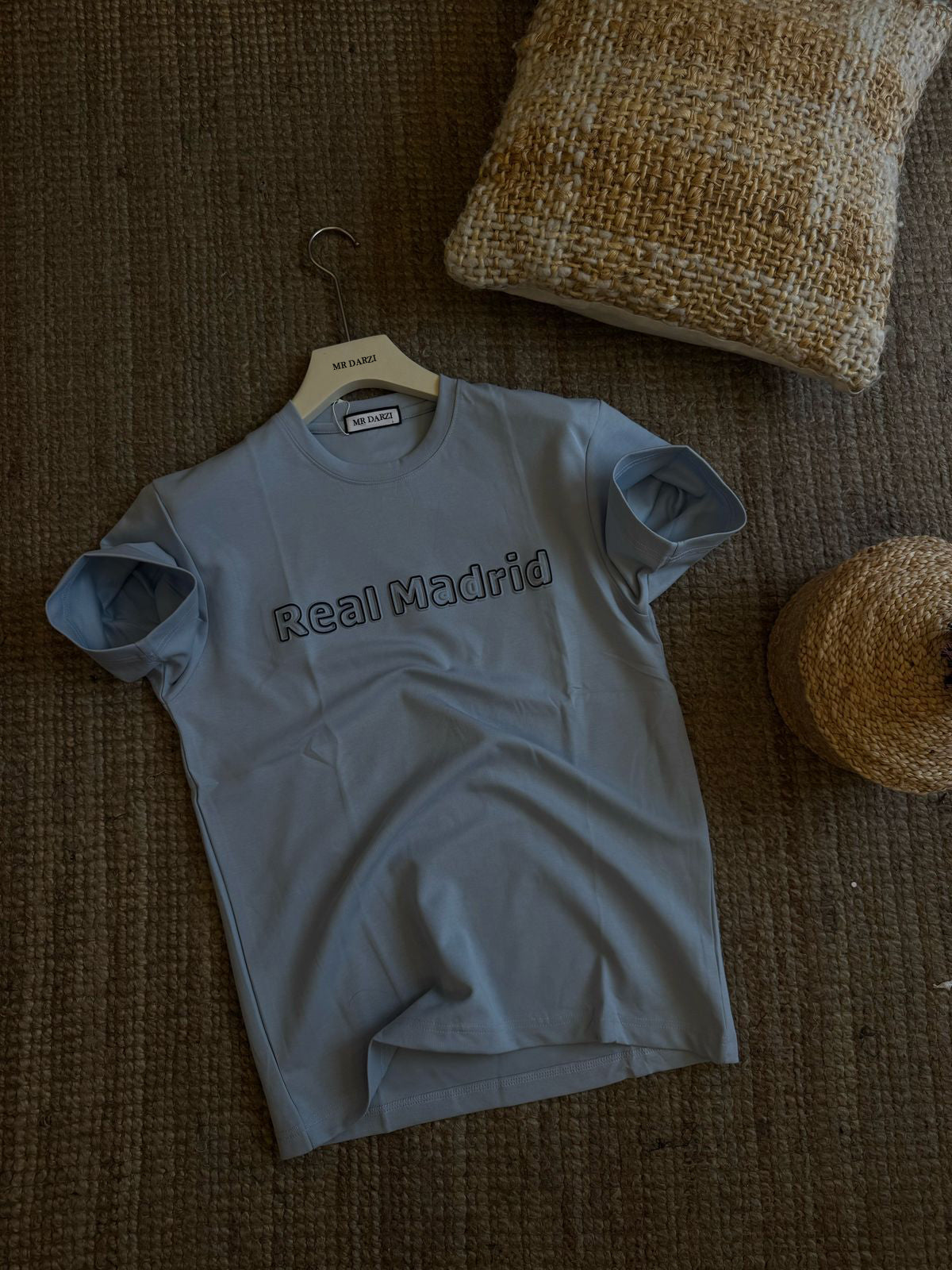 MR.DARZI REALMADRID EDITION CASUAL COTTON SUMMER TSHIRT MR. DARZI