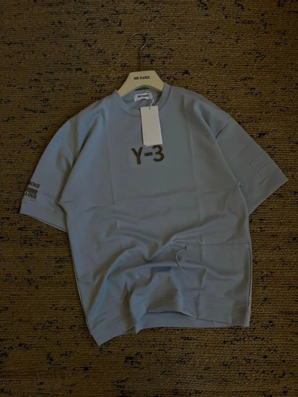 Summer Casual Cotton Tshirt Y&3 Edition MRDARZI.Grey MR. DARZI